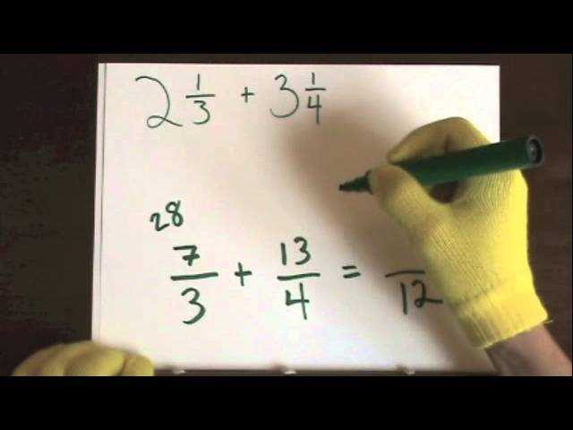 adding fractions with common denominators worksheets