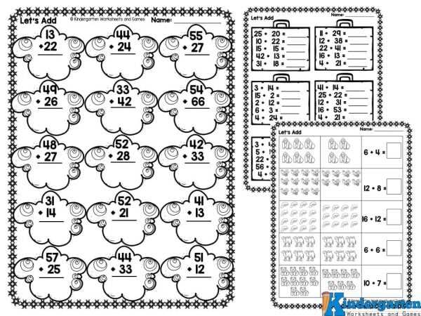 adding math worksheet
