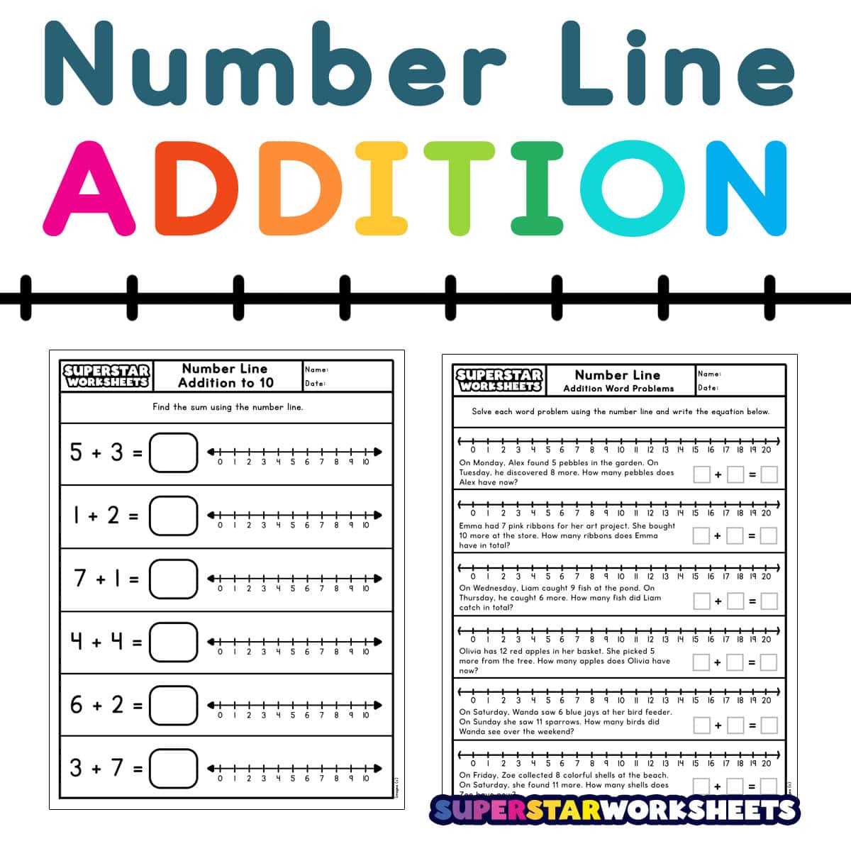 adding up to 20 worksheet