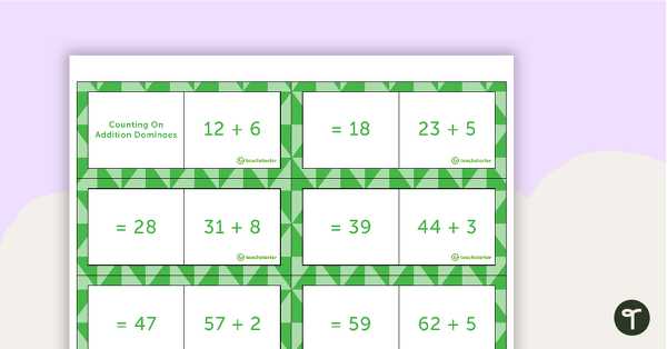 adding with dominoes worksheet