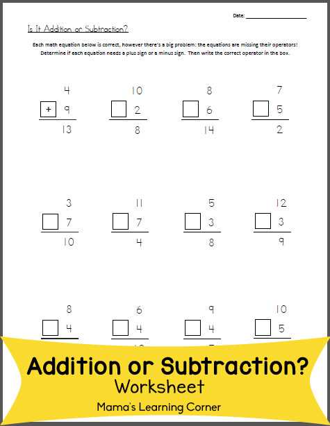 addition math printable worksheets