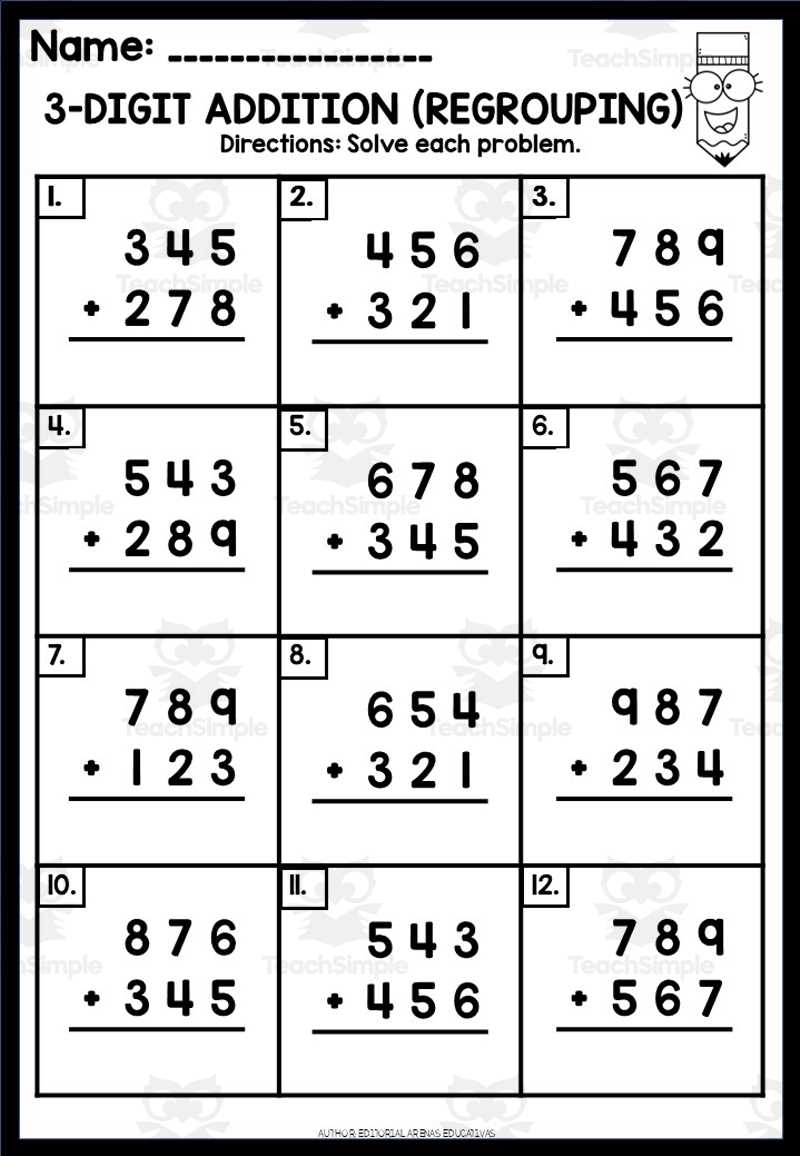addition regrouping worksheets addition regrouping worksheets