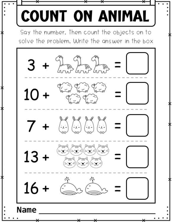 addition worksheets 1 20