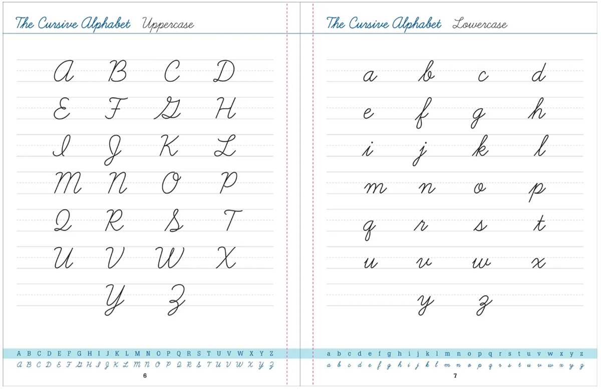 adult handwriting worksheets