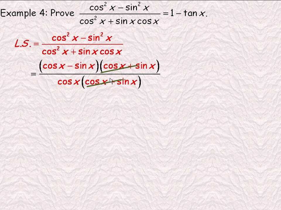 advanced functions trig identities worksheet