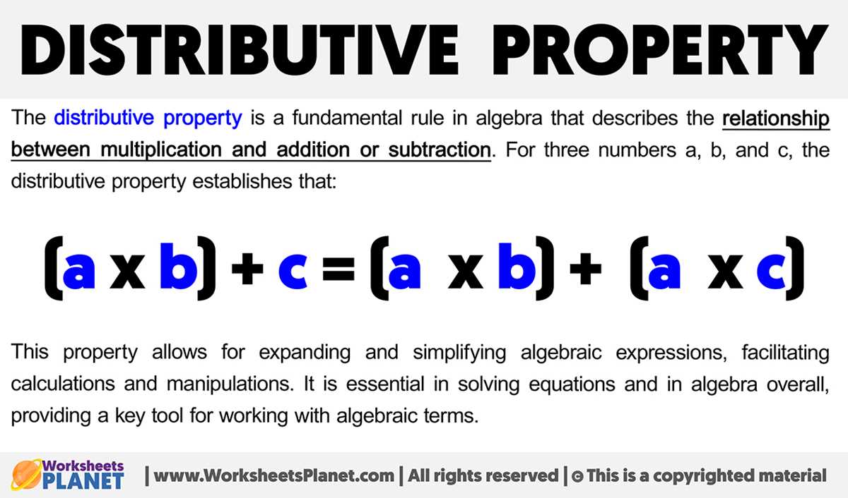 equations with the distributive property worksheet