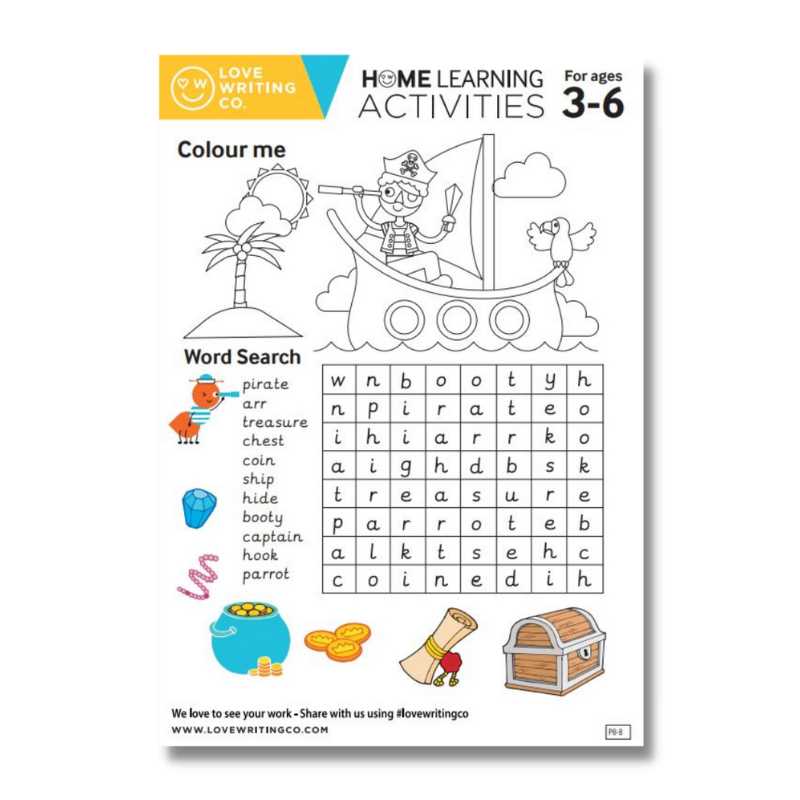 age 6 writing worksheets
