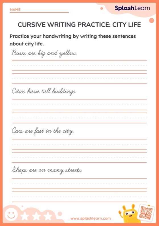 cursive copywork worksheets
