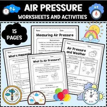 air occupies space worksheet