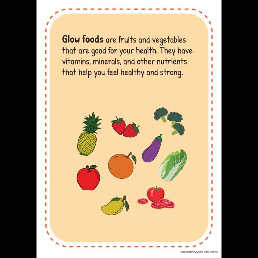 food groups worksheets for kids