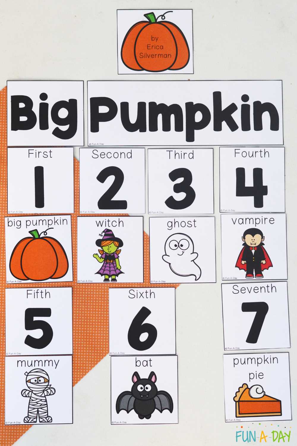 big pumpkin worksheet
