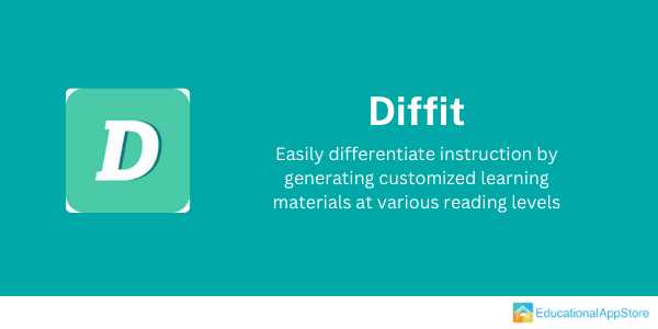 diffit online worksheet creator reviews
