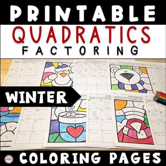 algebra 1 coloring worksheets