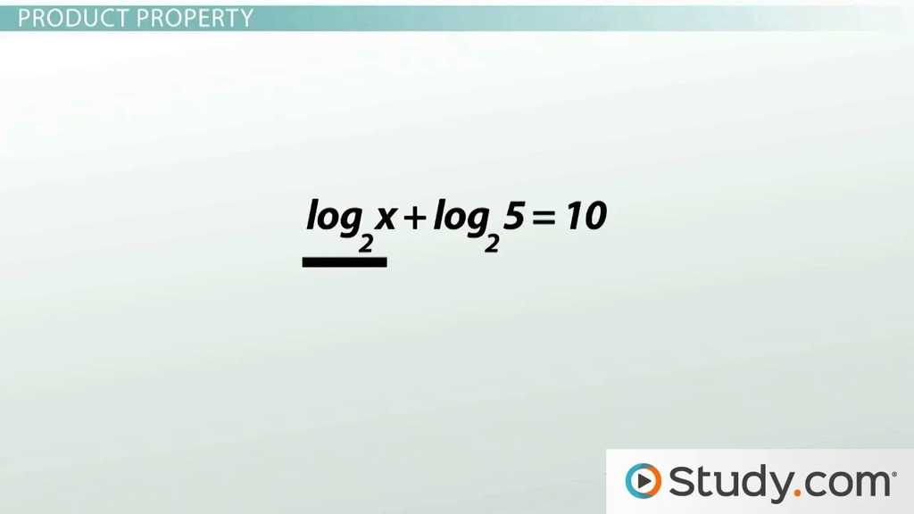 algebra 2 logarithm properties worksheet