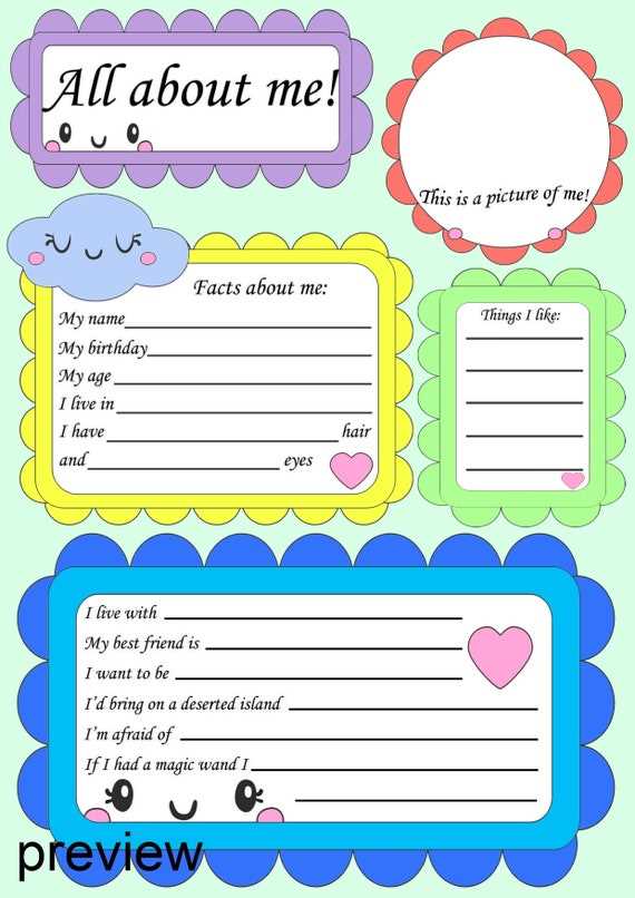 all of me worksheet