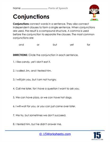 all parts of speech worksheet