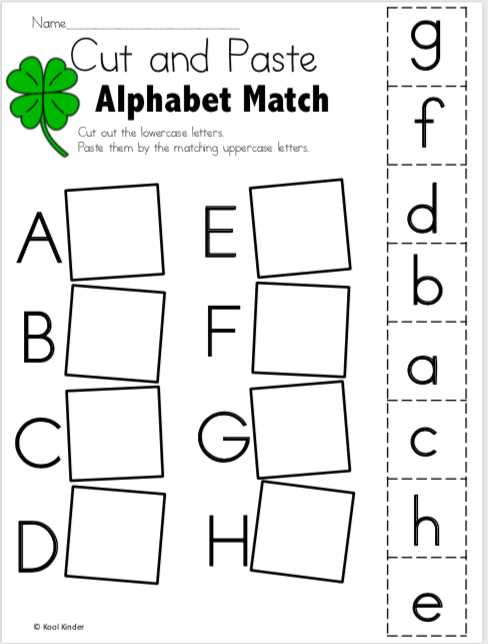 alphabet letters worksheets kindergarten