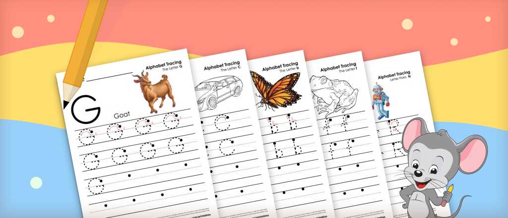 alphabet tracing worksheets kindergarten