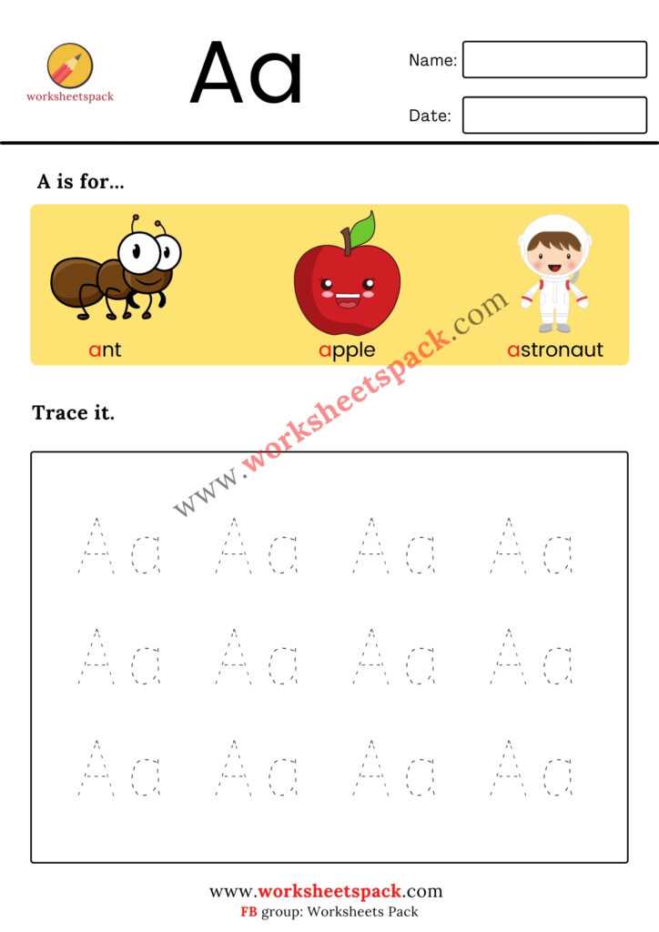 alphabet worksheets for preschoolers az