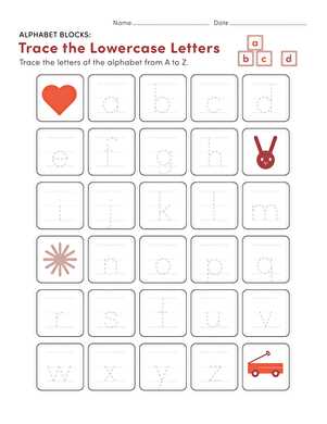 alphabet worksheets kindergarten handwriting