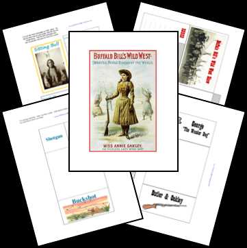 annie oakley worksheets