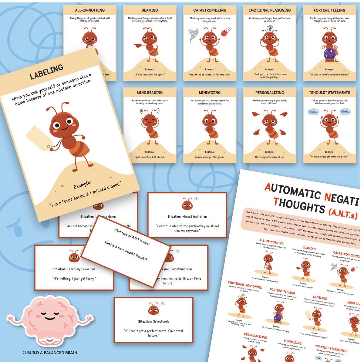 ants cbt worksheet ants cbt worksheet