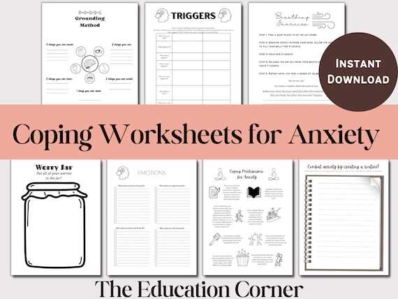 anxiety management worksheet