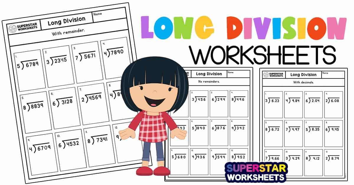 division fun worksheets