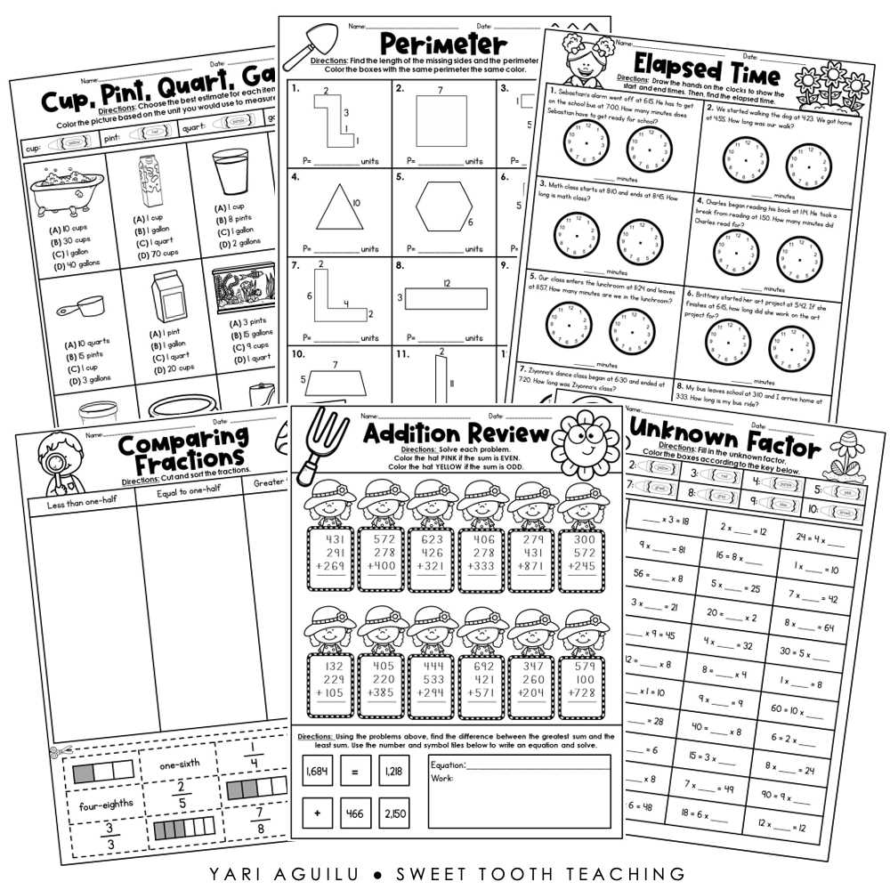 april fun worksheets