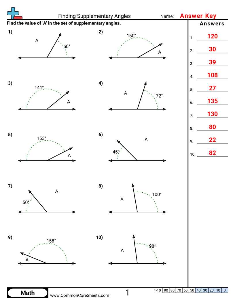 maths angles worksheets