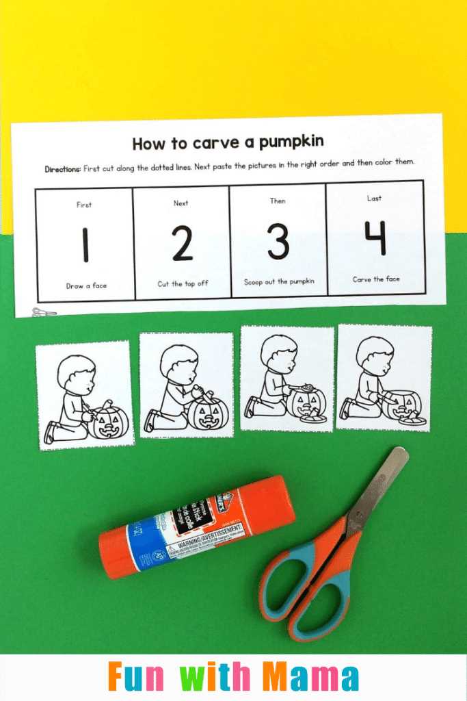 sequencing activity worksheets