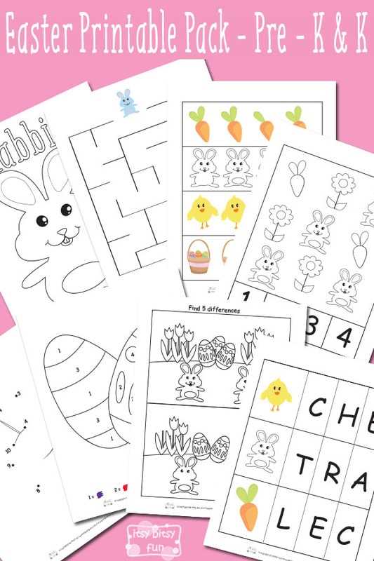 printable worksheets kindergarten