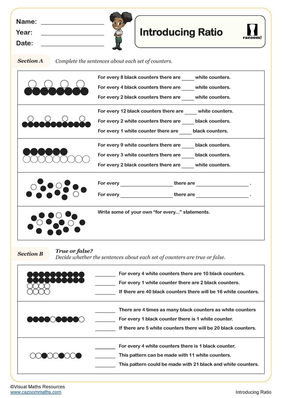 are the ratios proportional worksheet
