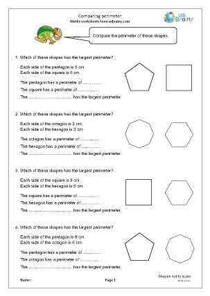 area worksheets grade 6