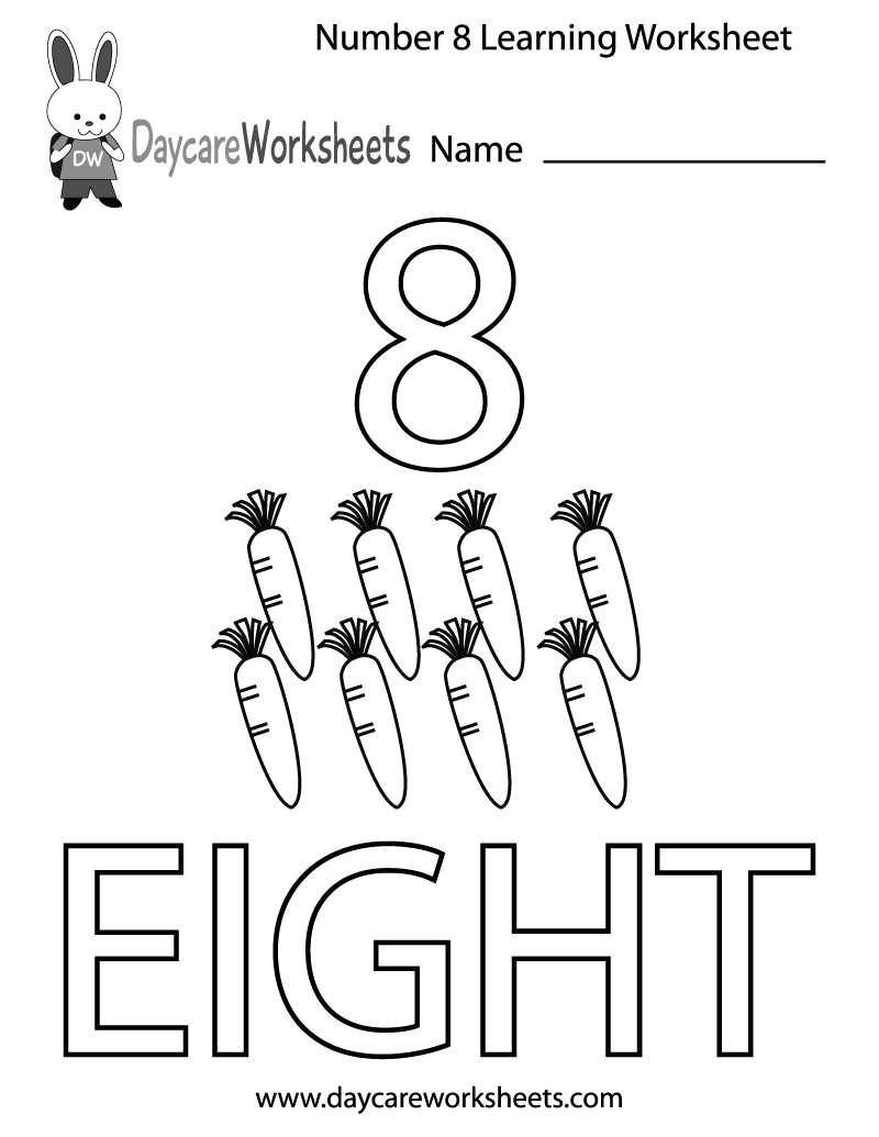 worksheet number 8
