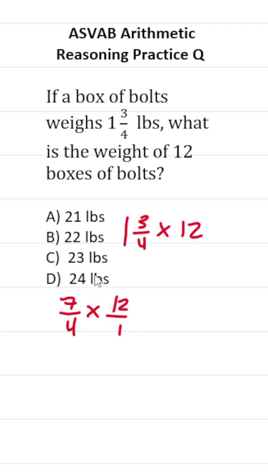 asvab math worksheets