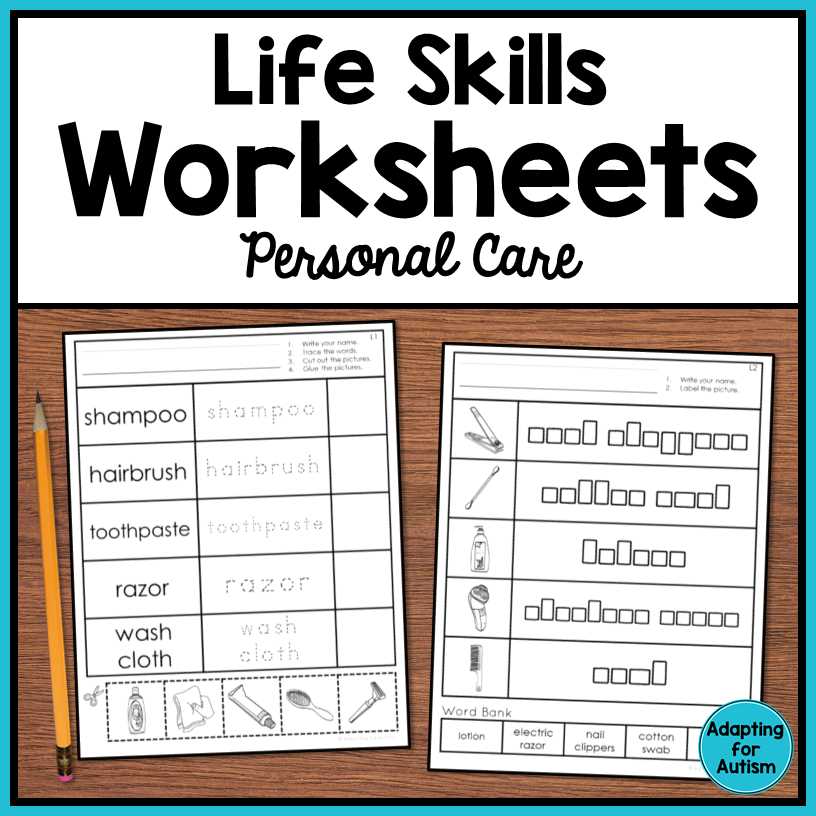 autism worksheets free