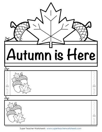 autumn season worksheets for kindergarten