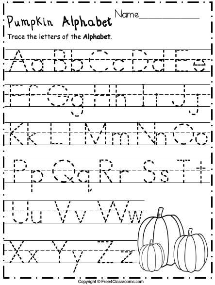 free printable alphabet tracing worksheets