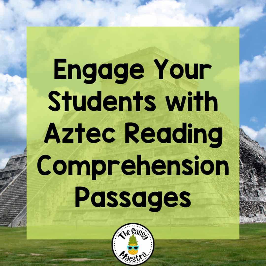 aztec reading comprehension worksheets