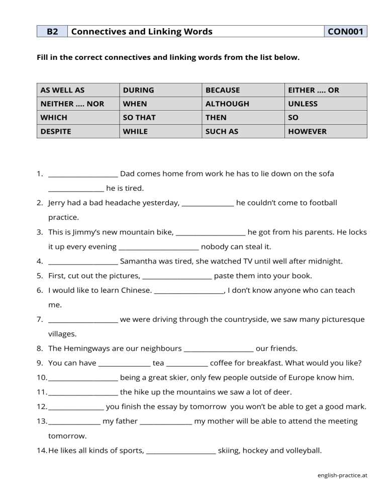 b2 grammar worksheets