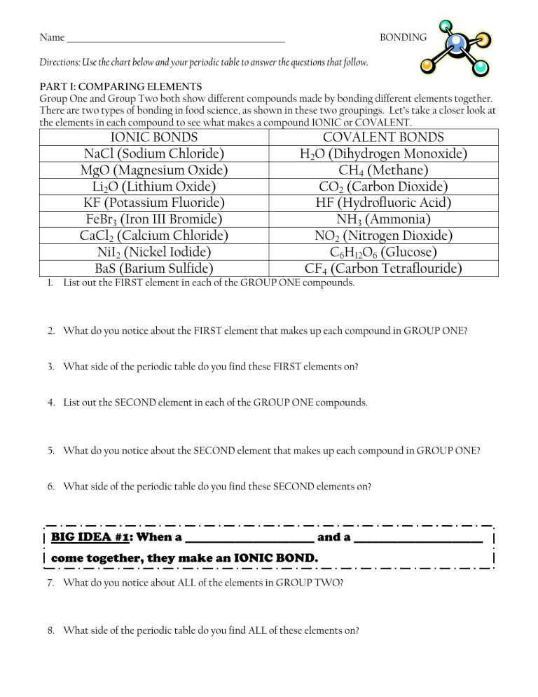 bas worksheet