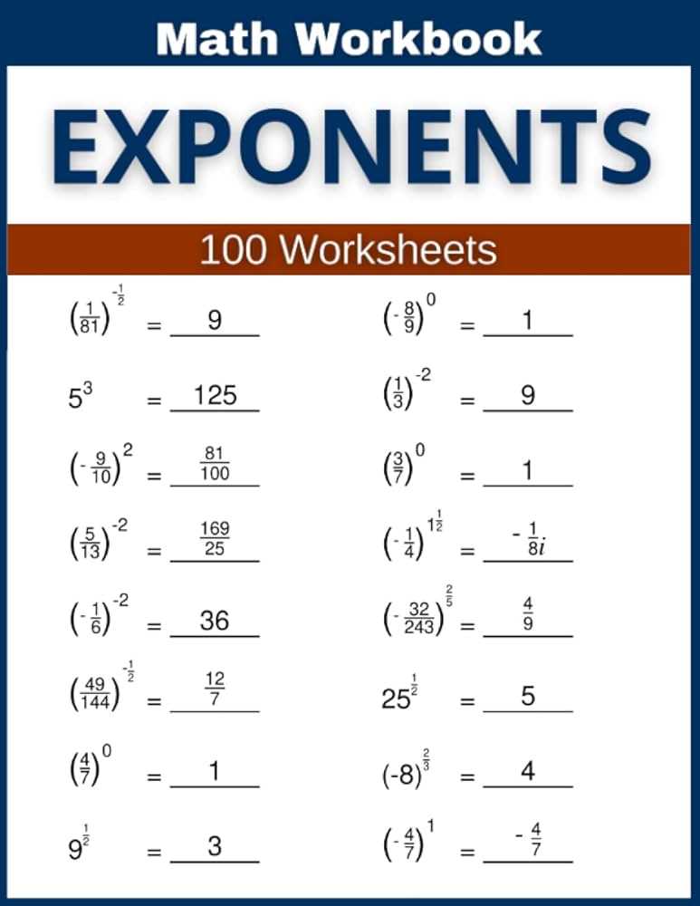 basic exponent properties worksheet algebra 2