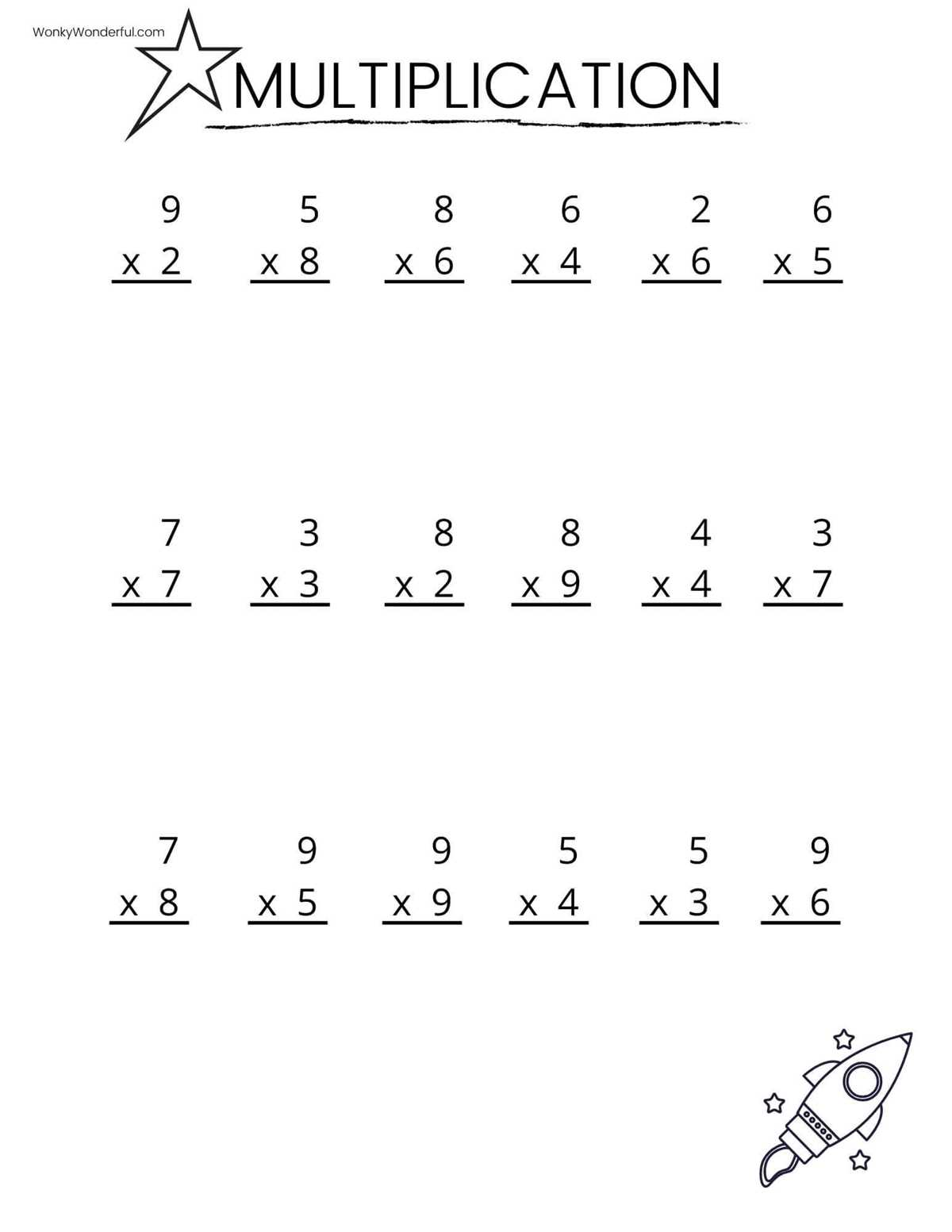 free math printable worksheets