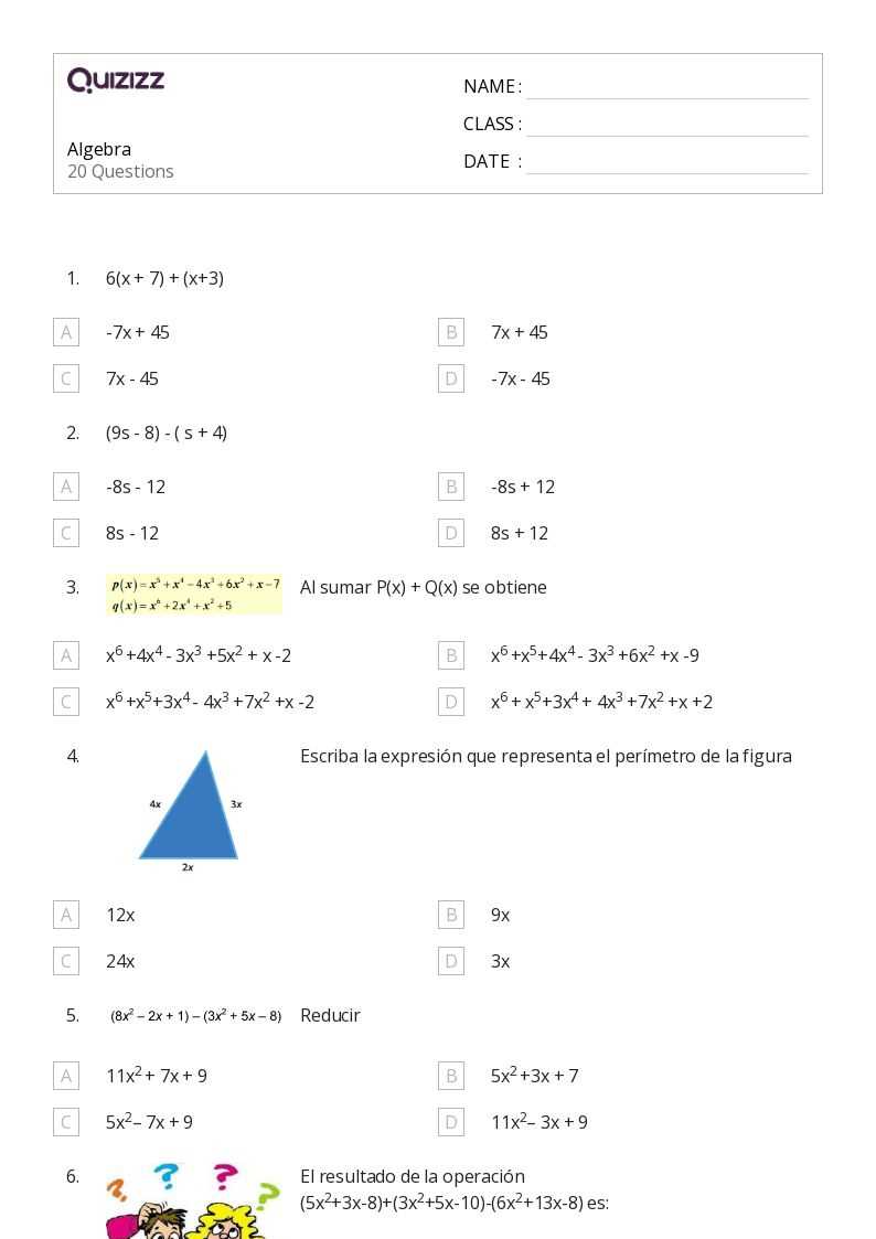 pre algebra worksheets grade 7