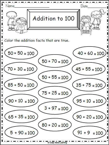free math addition worksheets
