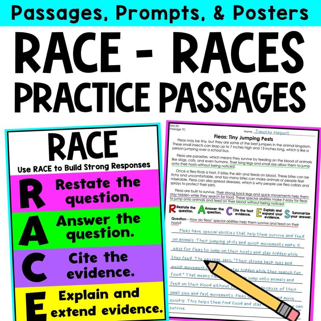 race writing strategy worksheet race writing strategy worksheet