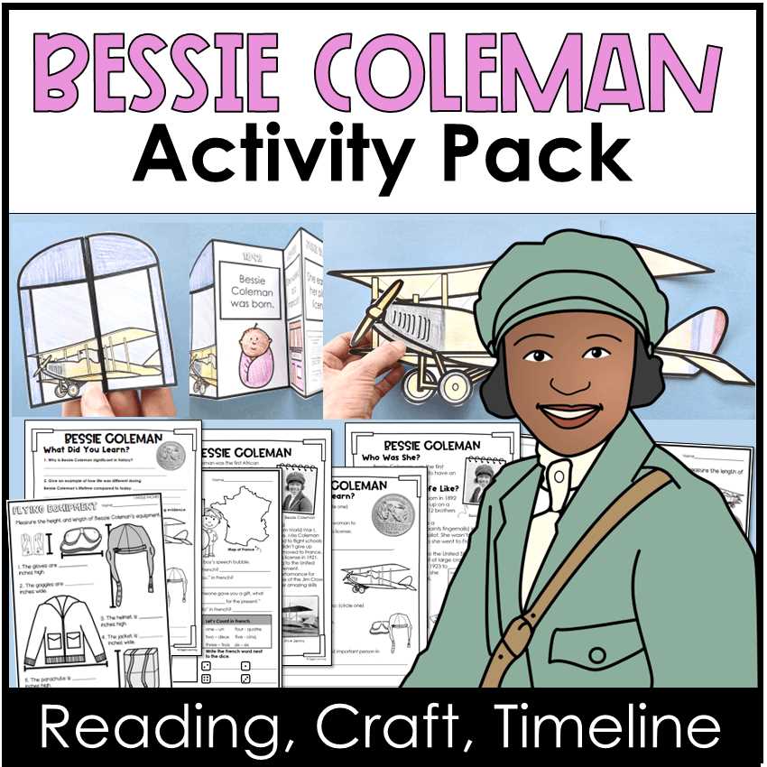 bessie coleman free worksheets