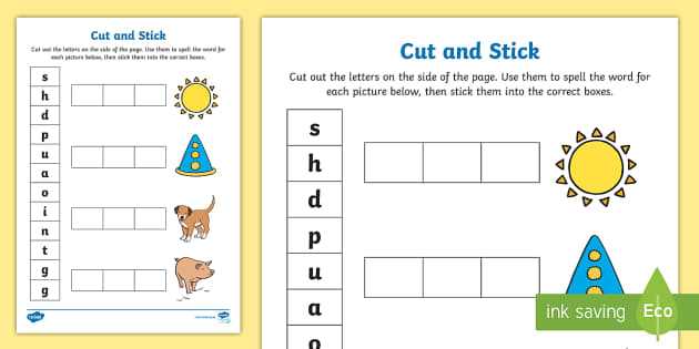 copying cvc words worksheet