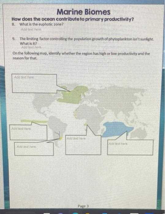 biome webquest worksheet